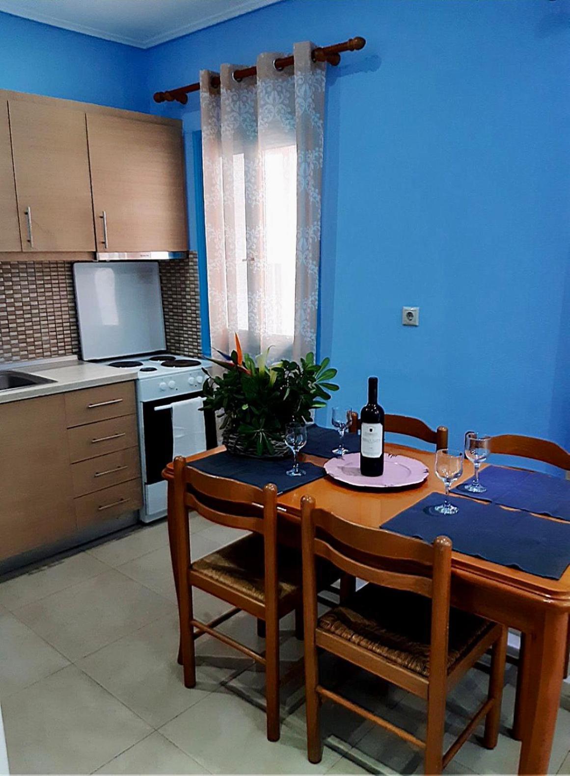 Angela Corfu Apartment Potamos  ภายนอก รูปภาพ